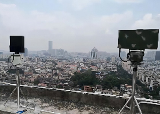 UAV tespiti ve konumlandırması için üç koordinatlı fazlı radar.