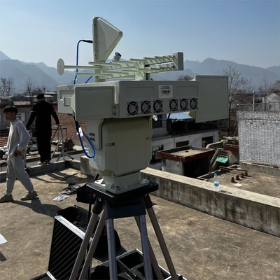 Hava savunması için 2 boyutlu fazlı radar ve omni yönlü UAV engelleyici