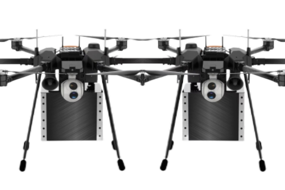 UAV İnsansız Hava Aracısı 10kg Seviye Ağı Kargo ve Kurtarma Taşıyabilir