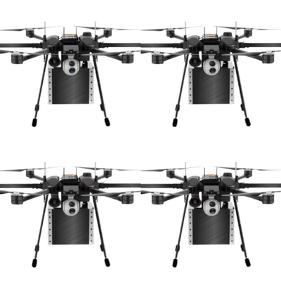 Çoklu Görevli Ağlı Çoklu Rotorlu UAV Kişisel Uçak 10kg Faydalı Yük