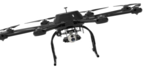 AI Üç Eksenli Fotoelektrik Lensli Ağır Görevli 30kg Multirotor Drone
