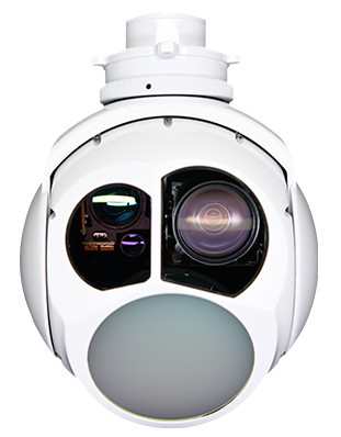 8 rotorlu Ağlı UAV 30kg seviye AI Üç Eksenli Fotoelektrik Lens